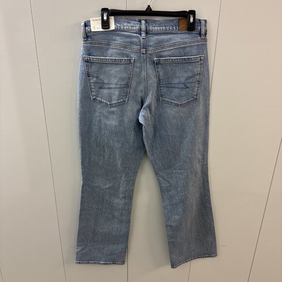 American Eagle Outfitters 90’s Bootcut Jeans Women's Size 10 Regular Light Wash - Picture 1 of 8